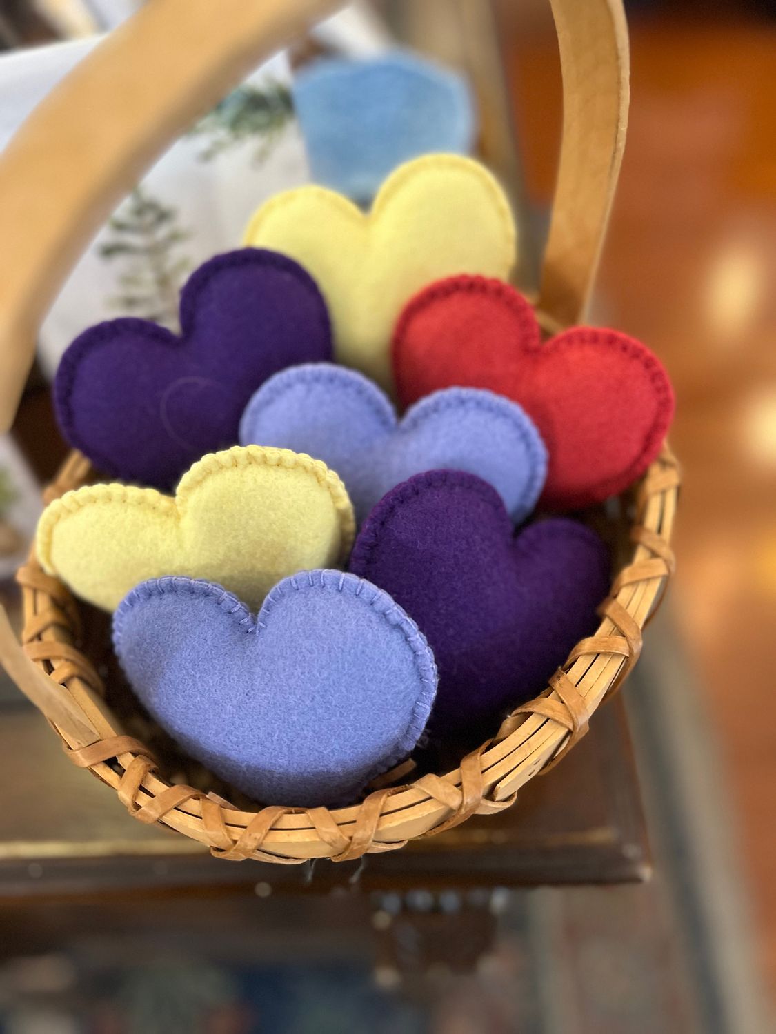 Felt Hearts
