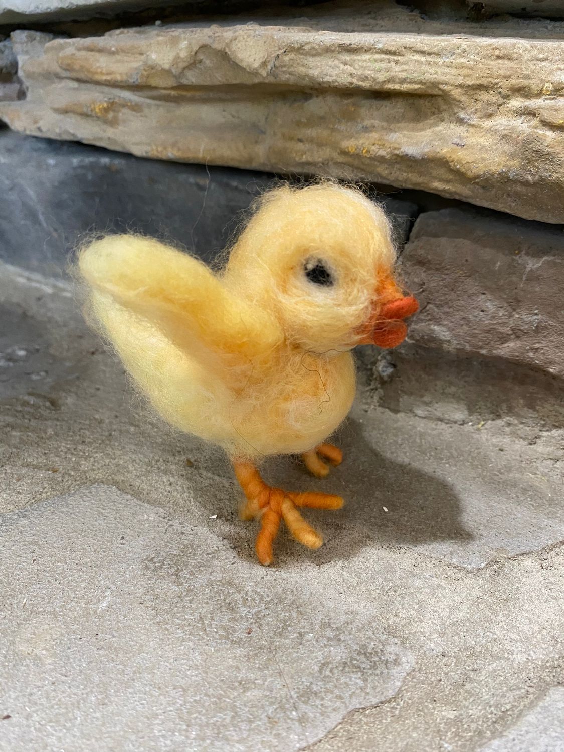 Felted Baby Chick