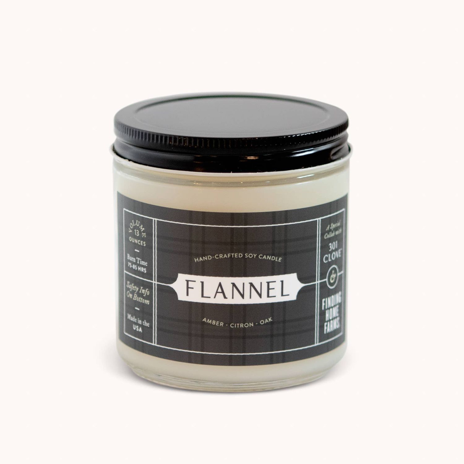Flannel Soy Candle - 13 oz