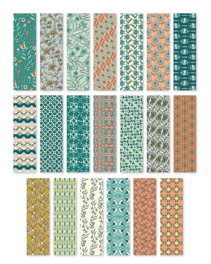 Floral Bookmarks with Quotes- Assorted