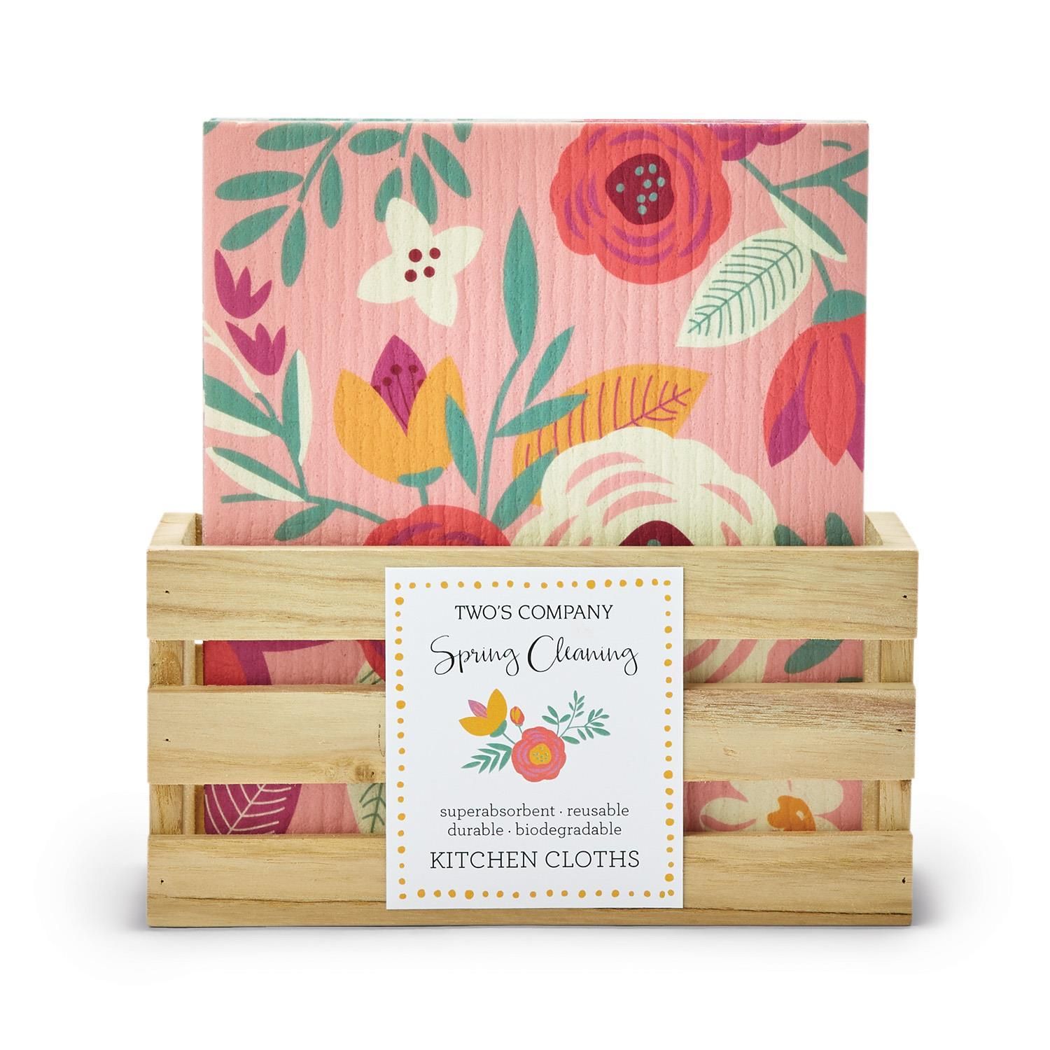 Floral Multipurpose Cleaning Cloth