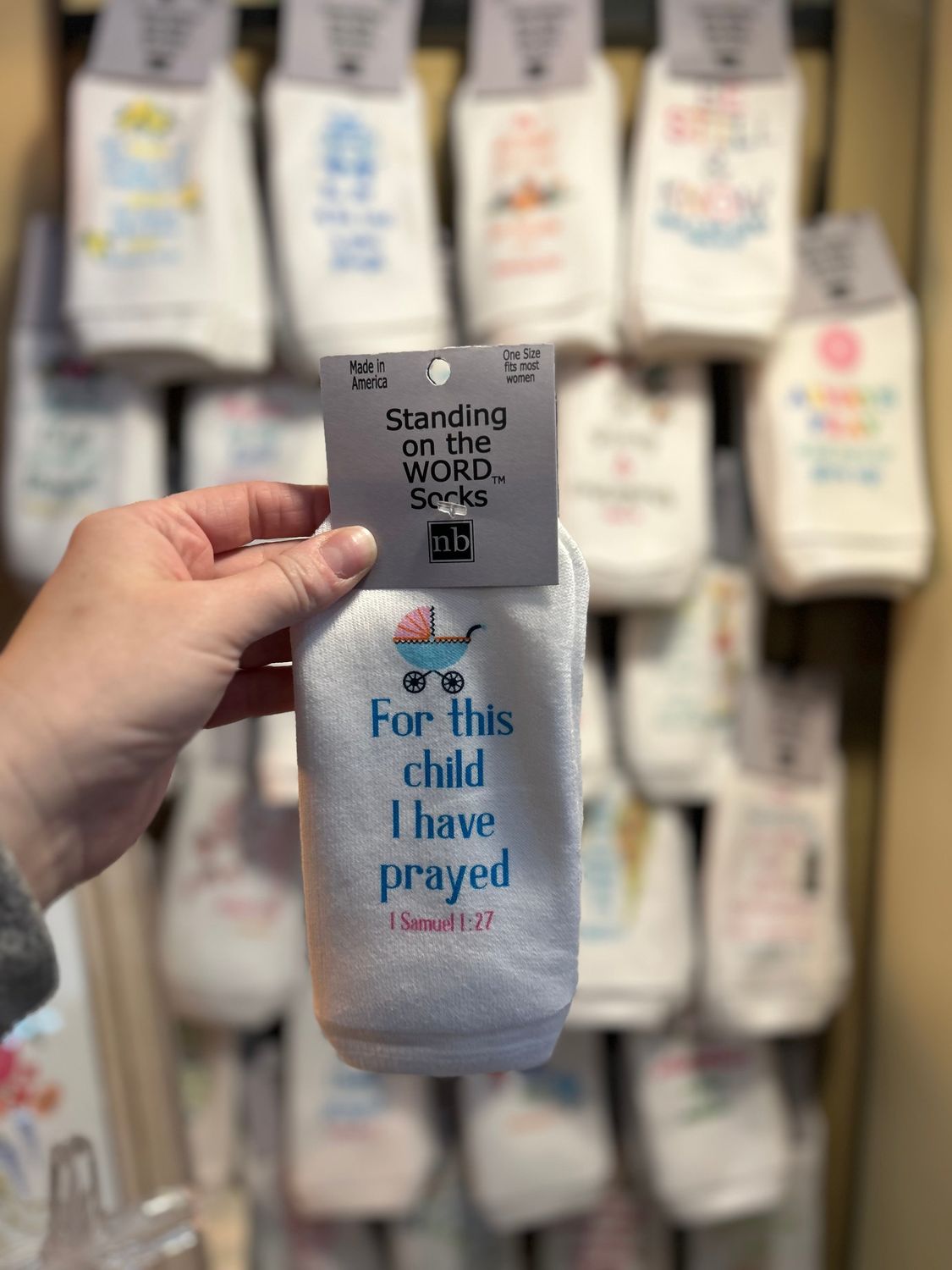 For this Child I have Prayed-Socks