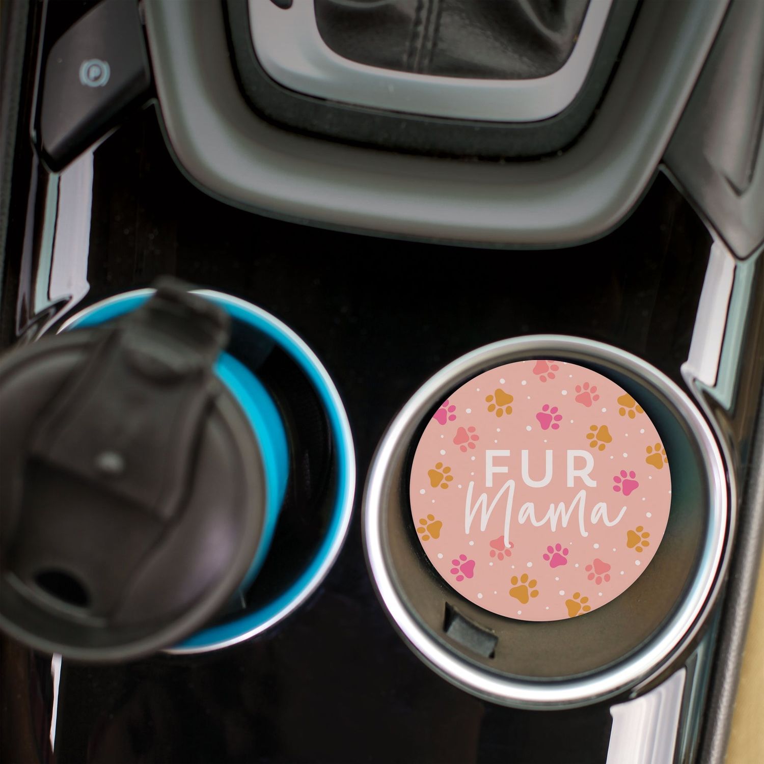 Fur Mama Car Coaster