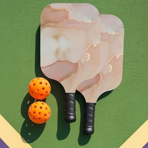 Geode Pattern Pickleball Paddle