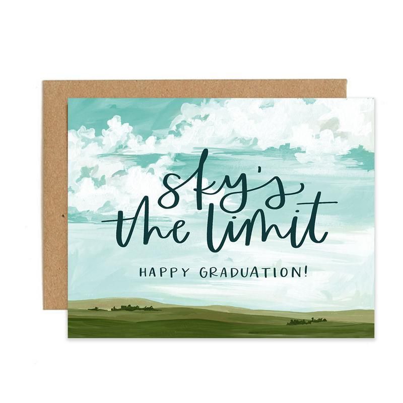 Graduation Sky- Greeting Card