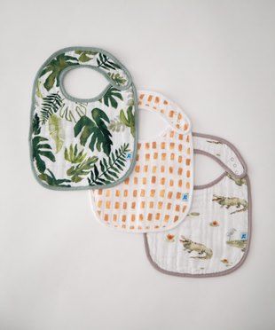 Gators Cotton Muslin Bib 3-pack