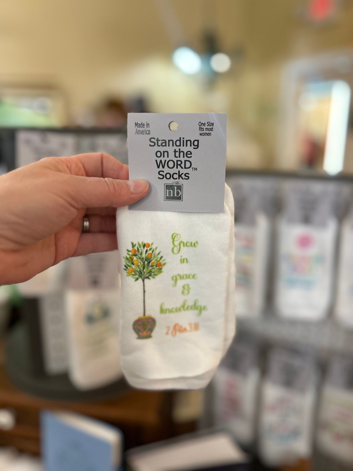 Grow in Grace- Socks