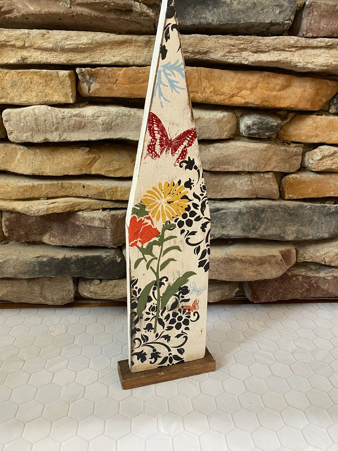 Handpainted Skinny Church