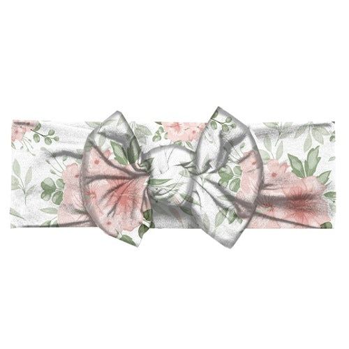 Hibiscus Infant Bow Headband