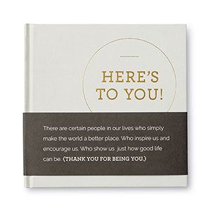 Here's To You Gift Book