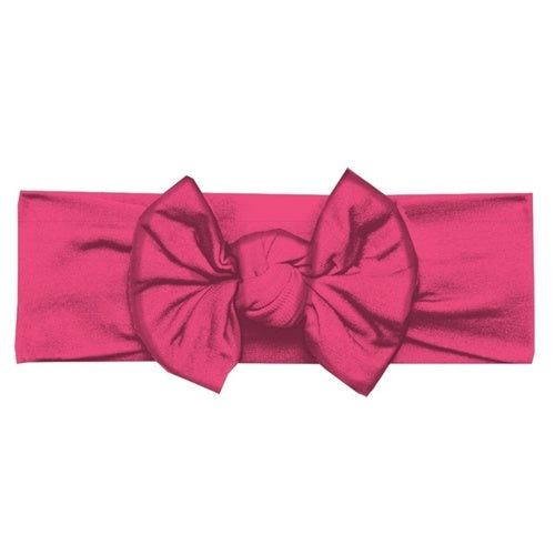 Hot Pink Infant Bow Headband