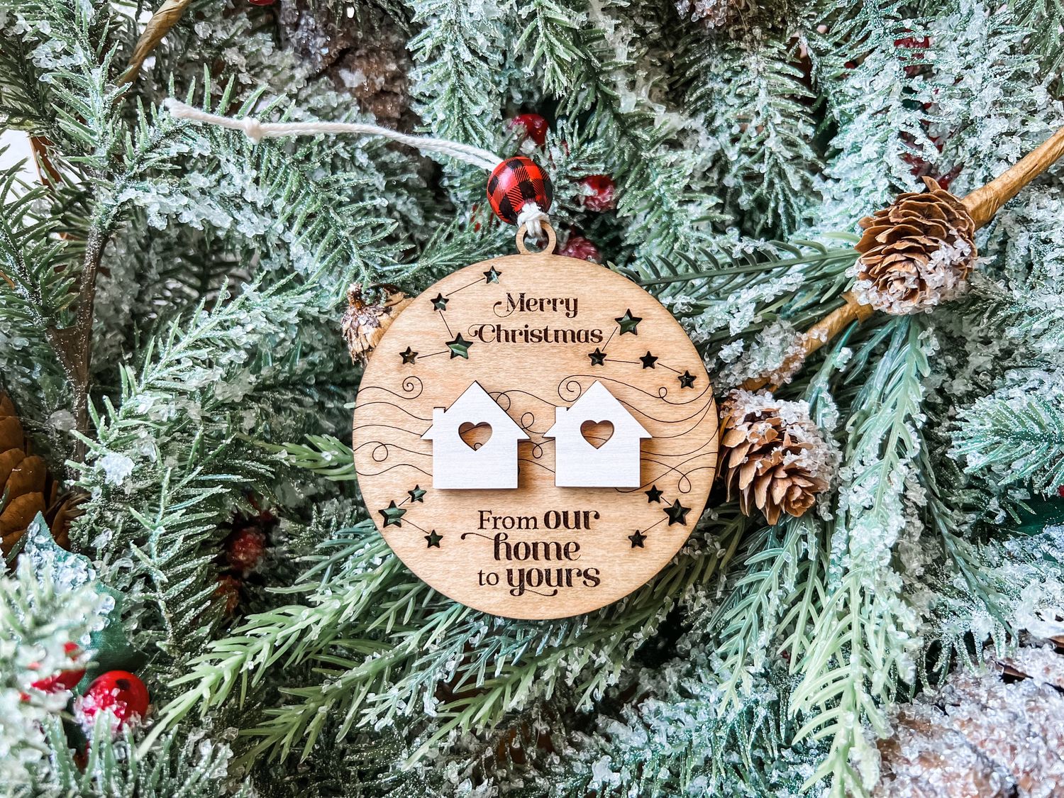 Home Sweet Home Christmas Ornament