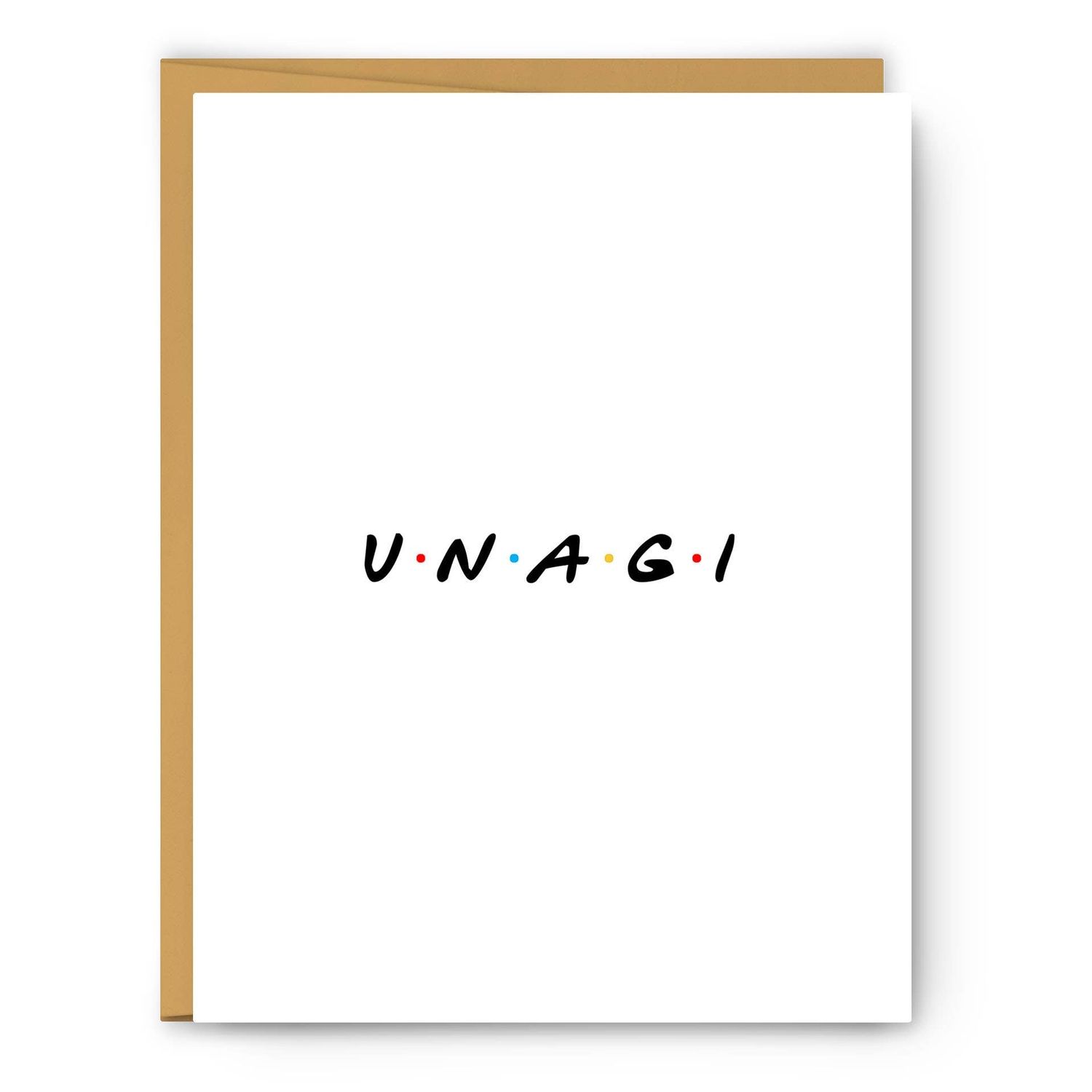 Friends "Unagi" - Greeting Card