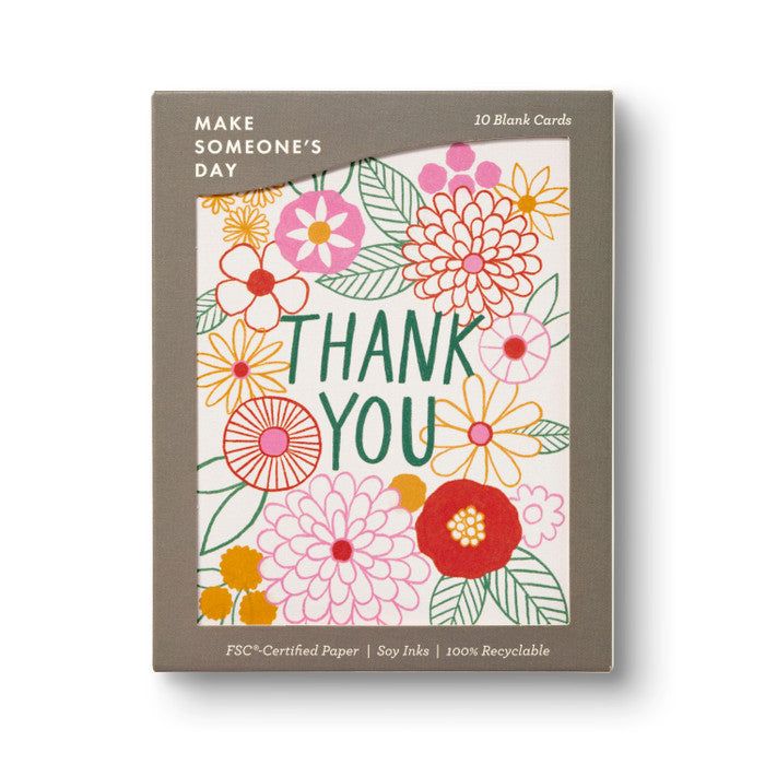 Gardens of Gratitude Blank Thank You Cards