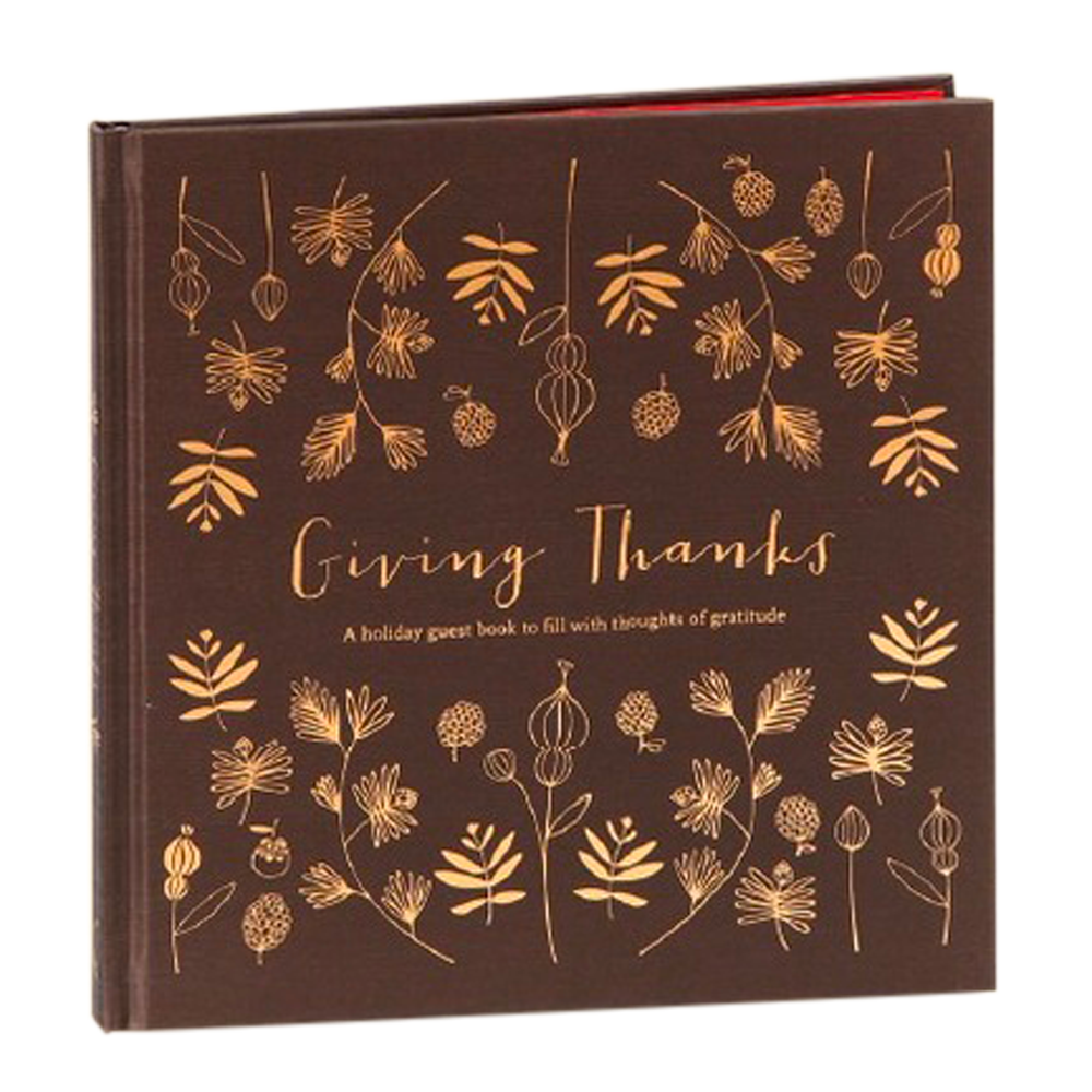 Giving Thanks- A holiday guest book