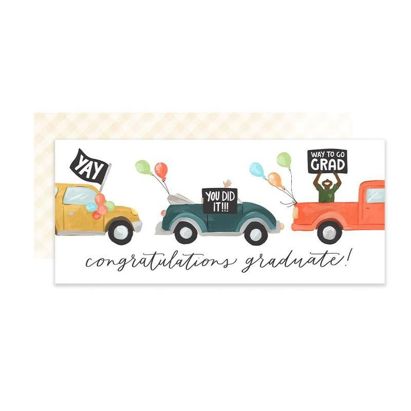 Graduation Parade Greeting Card