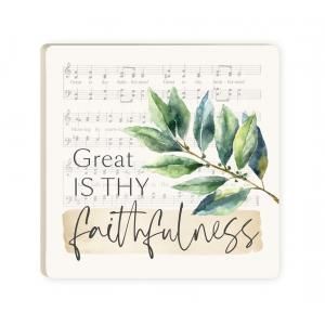 Great Is Thy Faithfulness Coaster