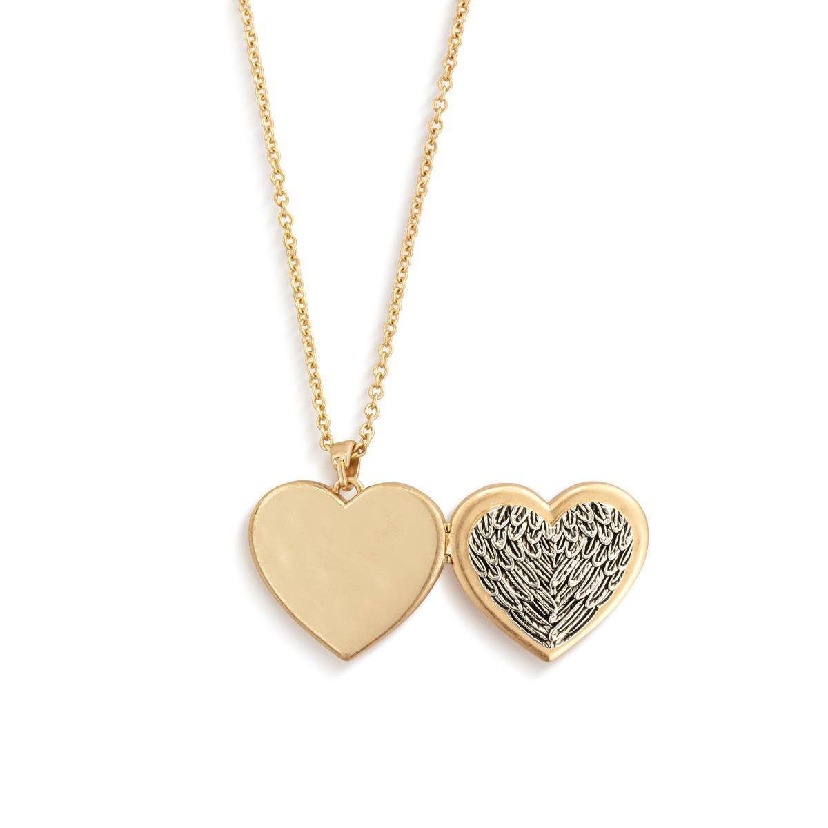 Guardian Angel Locket- Gold