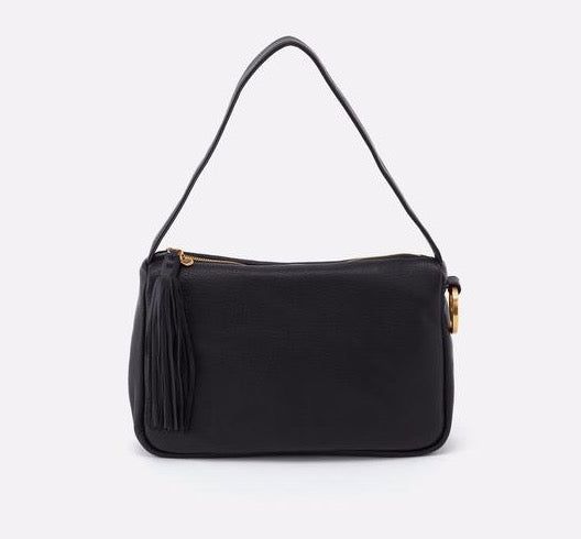 Hark Convertible Shoulder Bag in Black