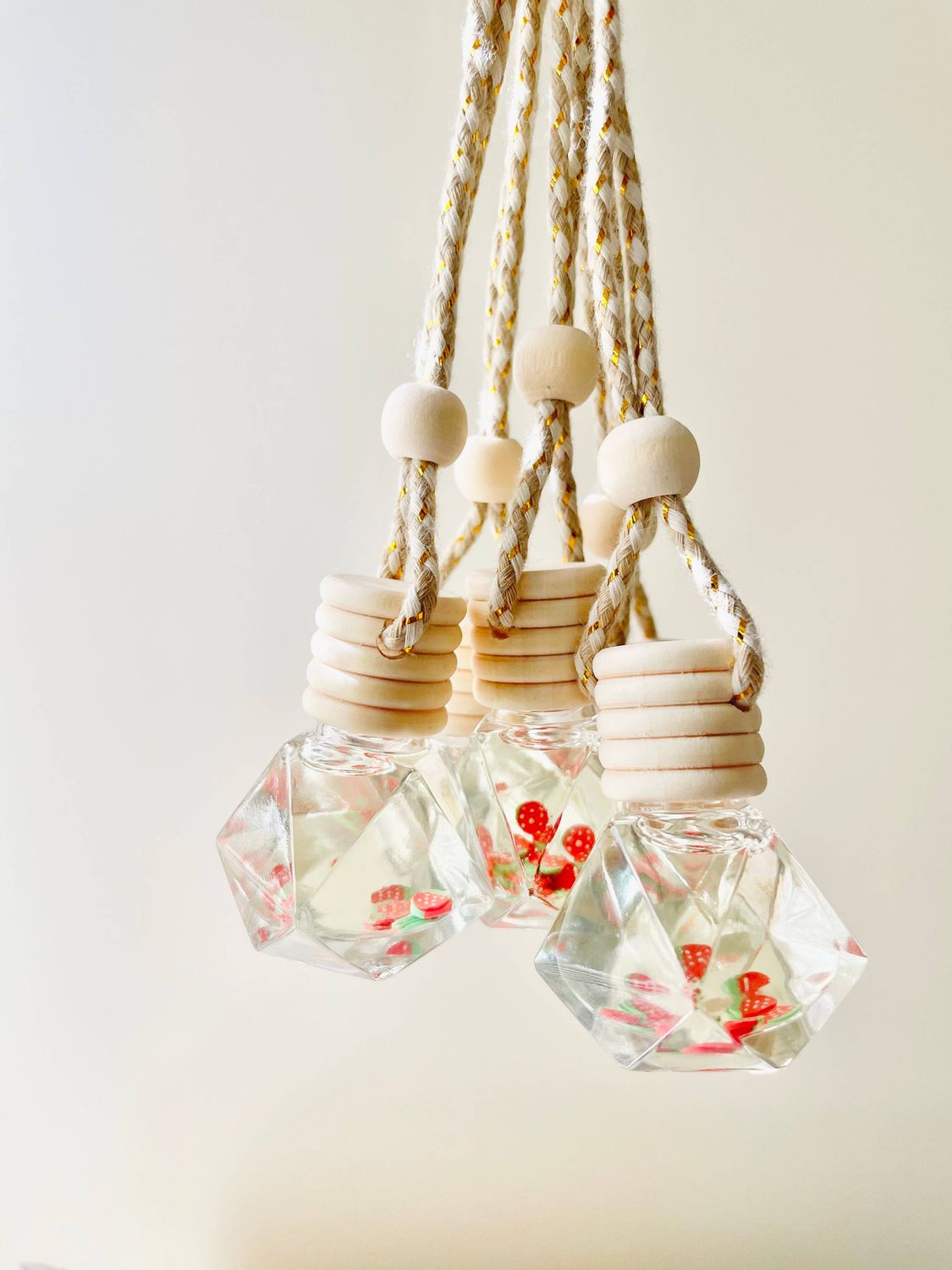 Hanging Car Diffuser| Strawberry Fields