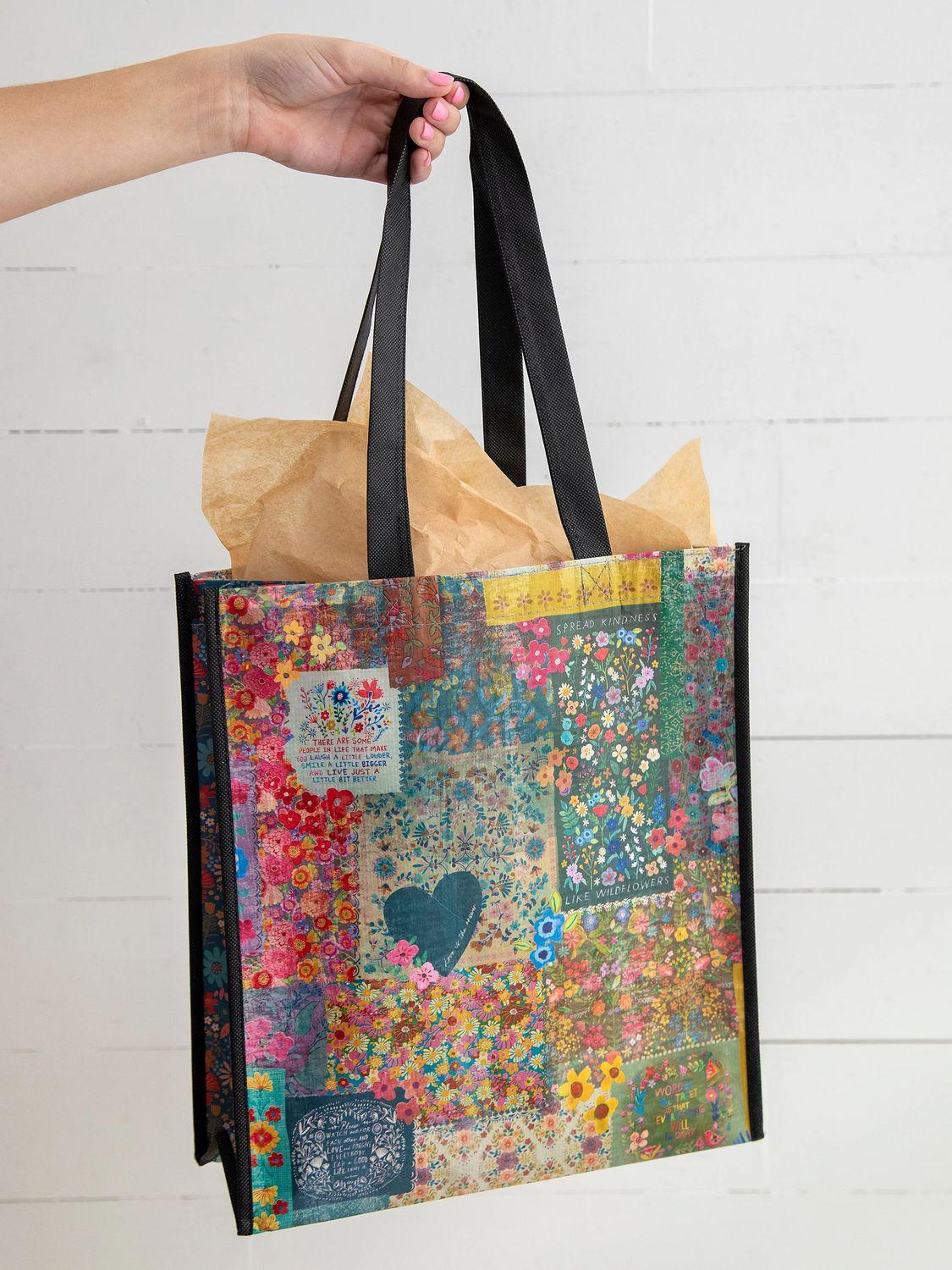 Happy Bag XL Patchwork Love