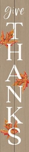 Give Thanks Standing Sign