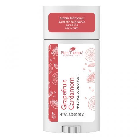 Grapefruit Cardamom Natural Deodorant