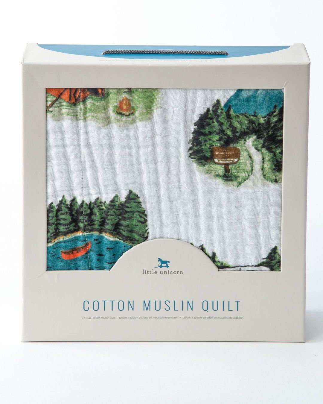 Happy Camper Cotton Muslin Quilt
