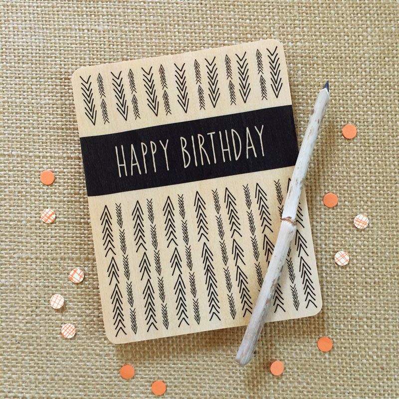Happy Birthday- Greeting Card