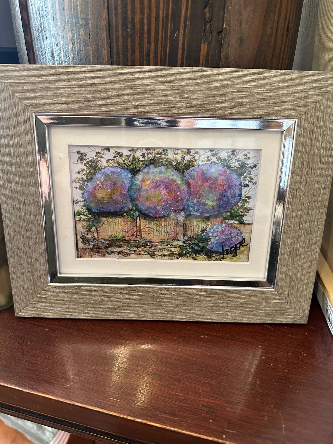 Hydrangeas in Pots Framed Prints
