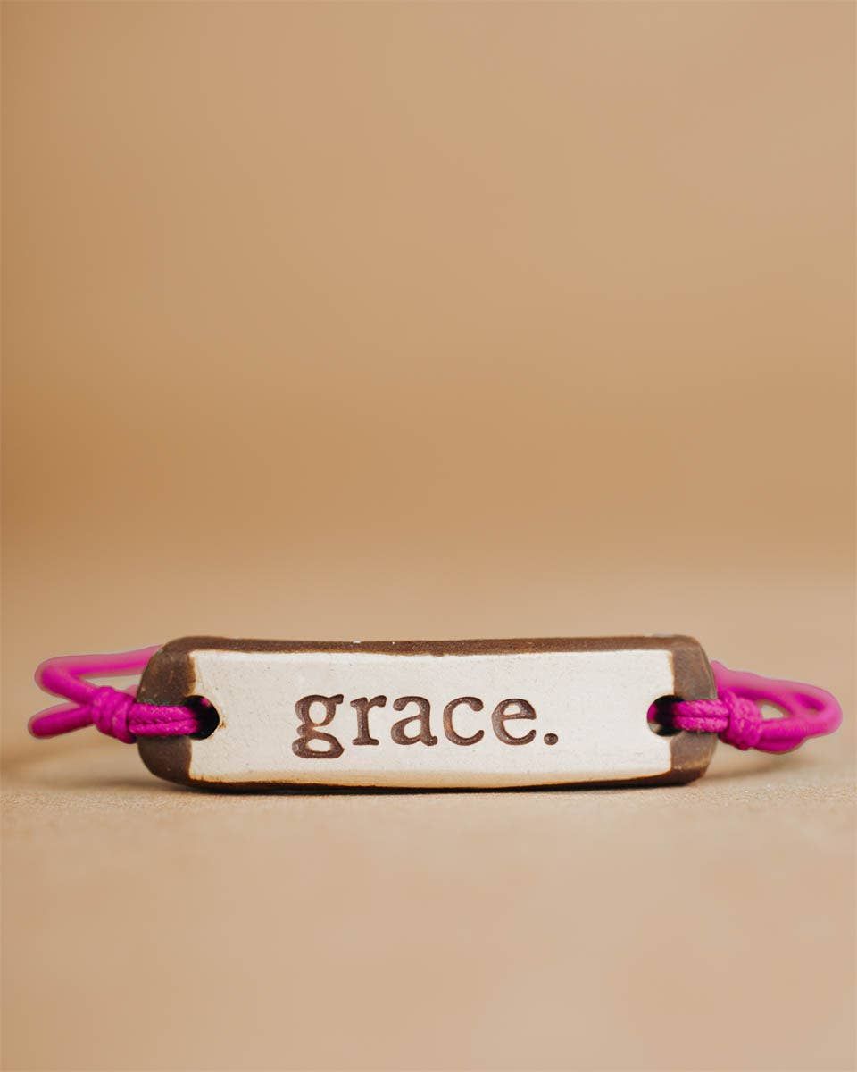 grace. -Adjustable Bracelet
