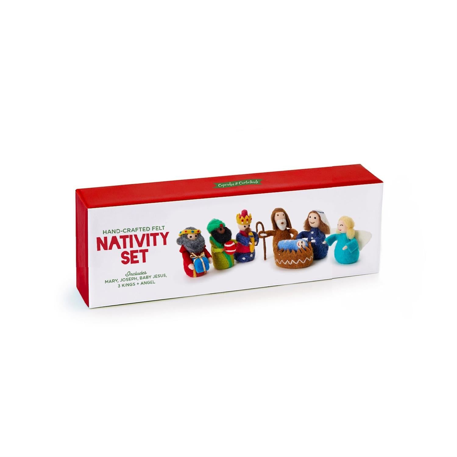 Handcrafted Felt Nativity Set