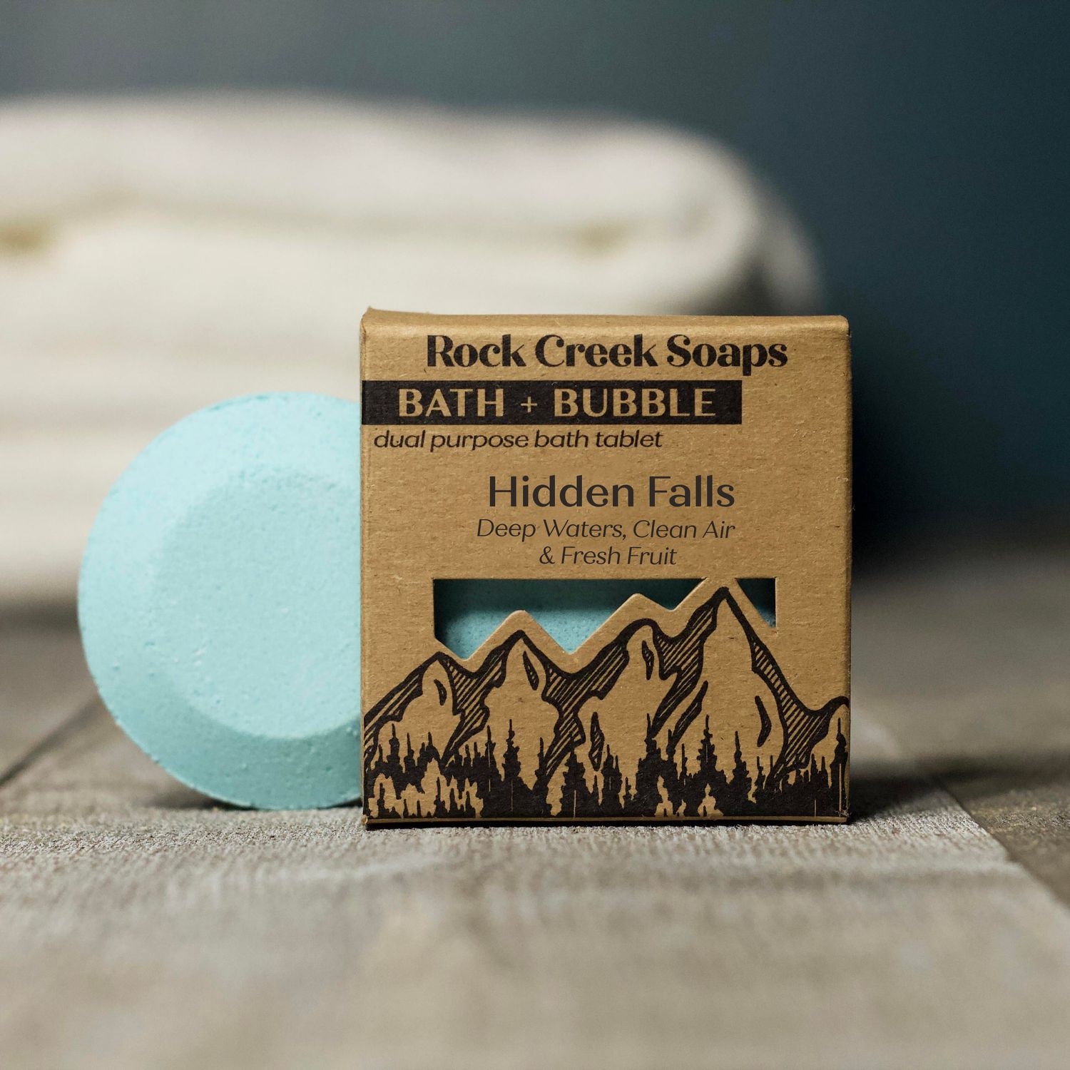 Hidden Falls Bath Bomb | BATH + BUBBLE