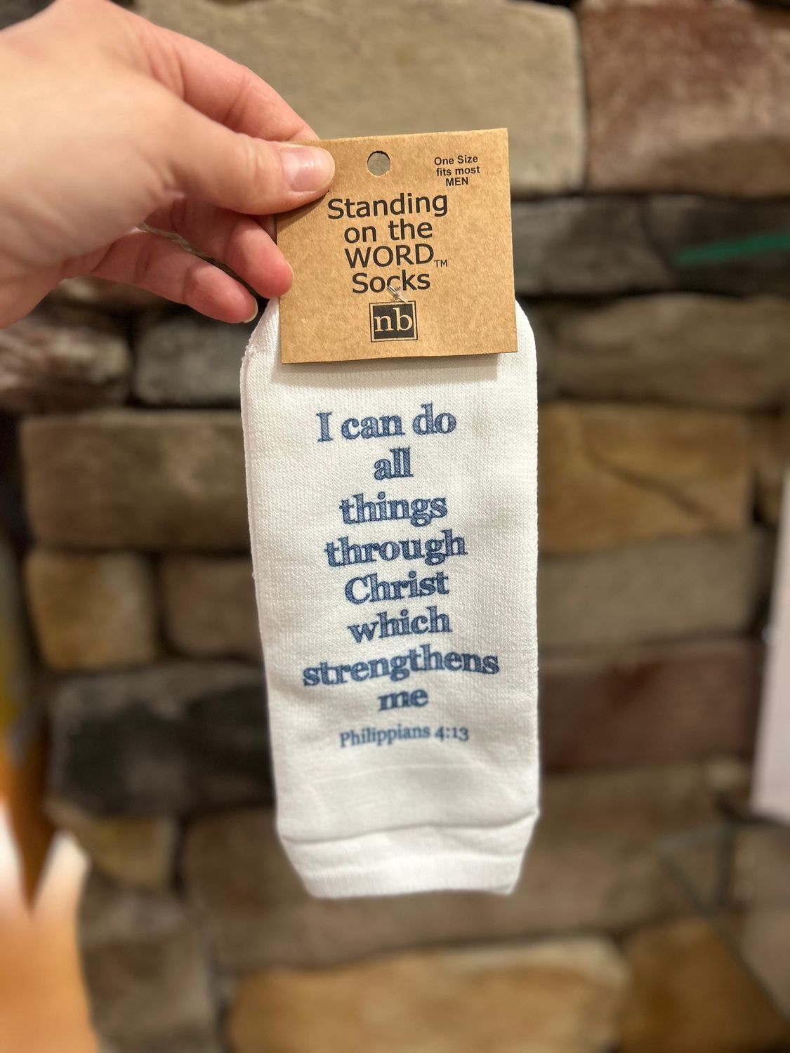 I Can Do All Things - Men's Standing on the Word Socks