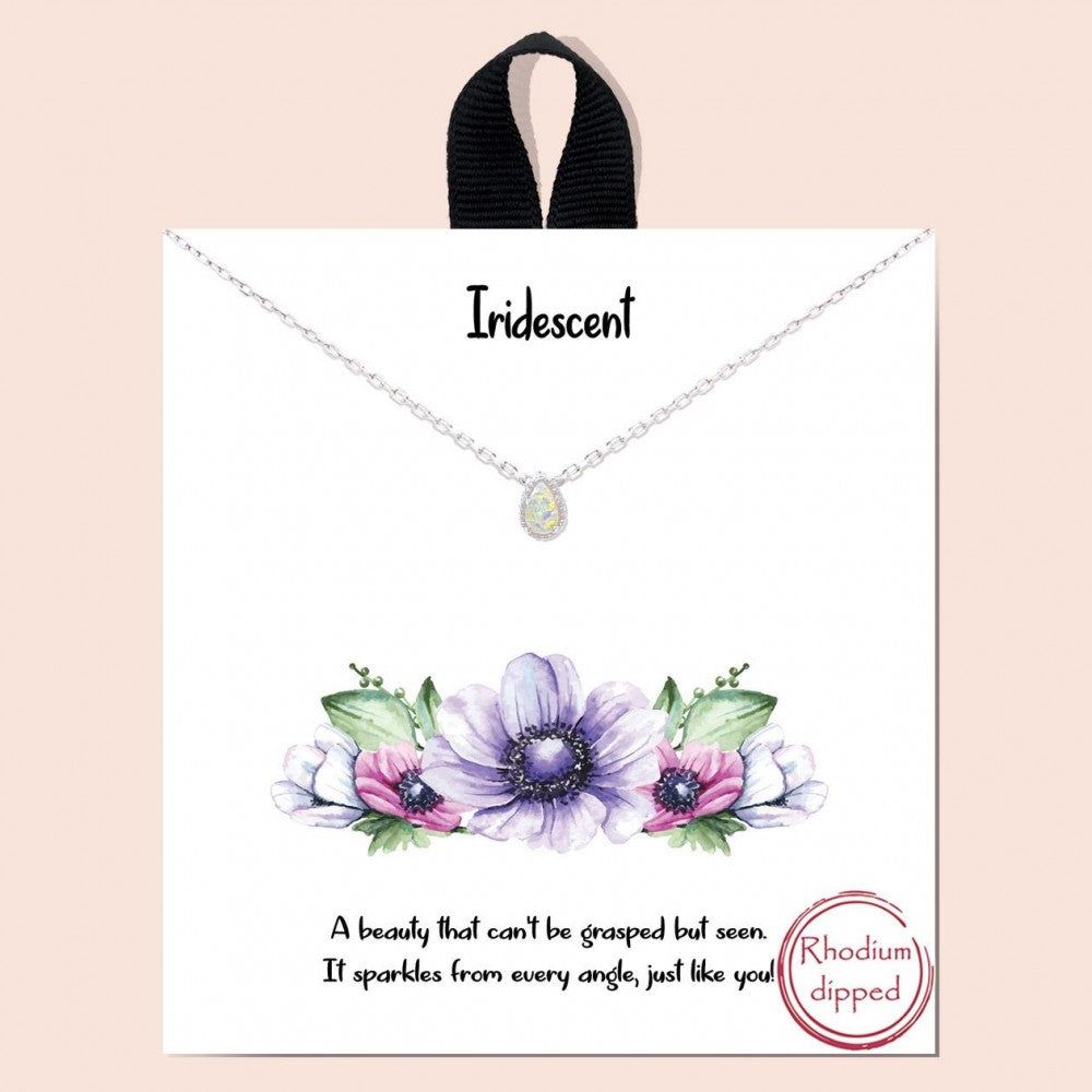 Iridescent Necklace