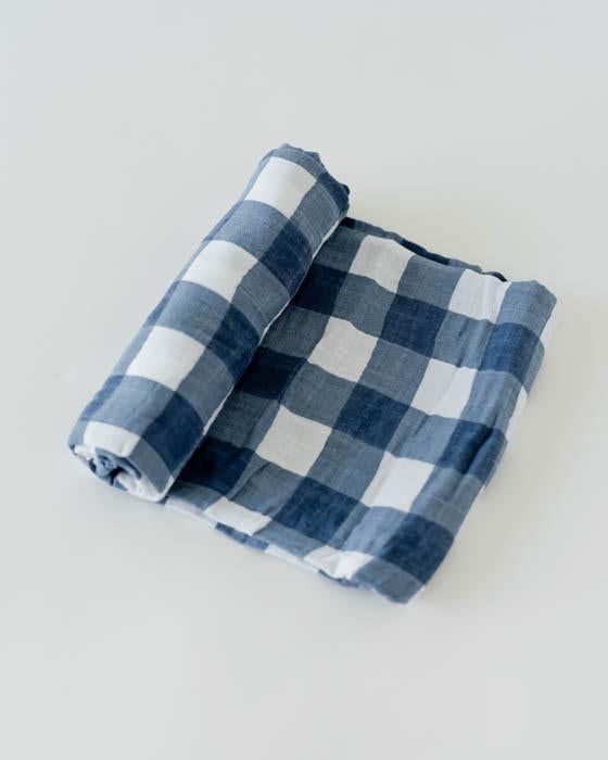 Jack Plaid Cotton Muslin Swaddle