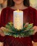 Holiday Light up Candle Pop up