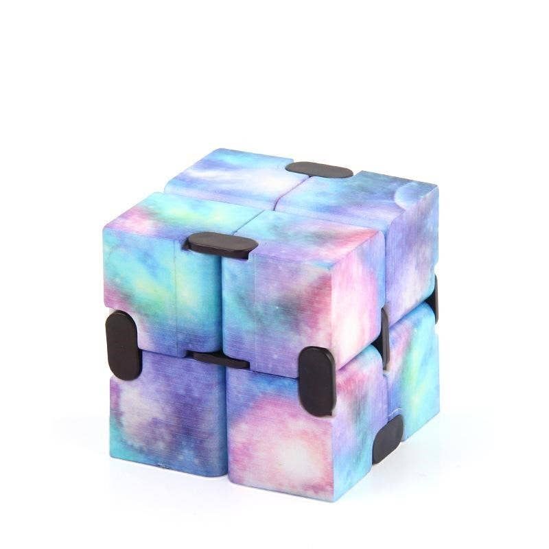 Infinity Cube Fidget Toy Sensory Fidgeting Game 8 Colors