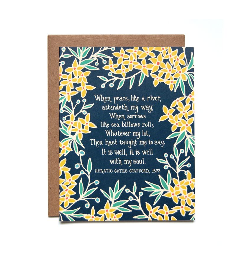 It is Well Greeting Card