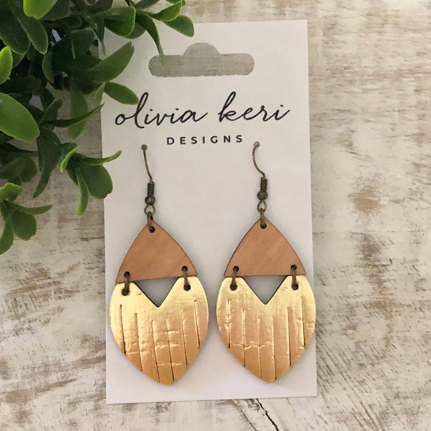 Josie Earrings - Gold