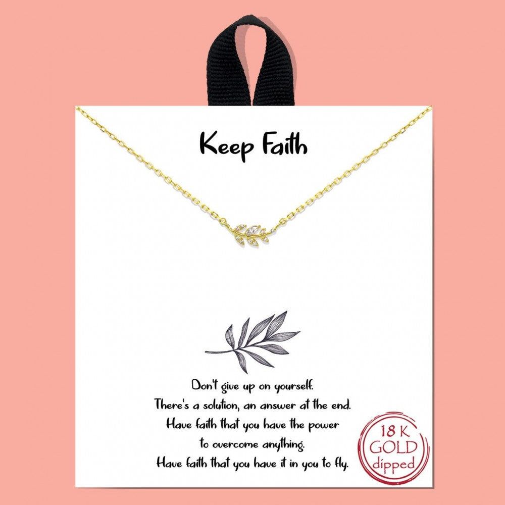 Keep Faith Necklace