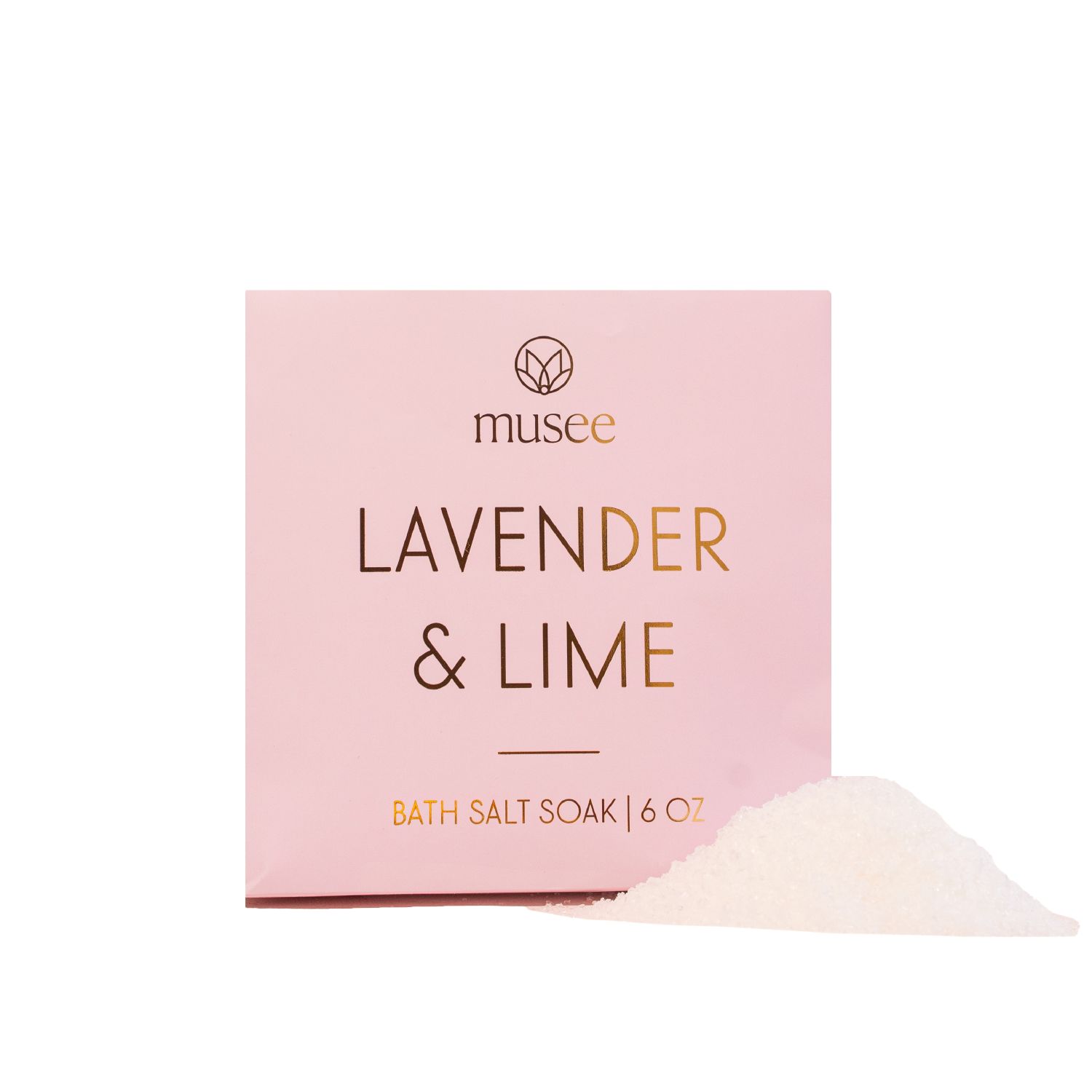 Lavender &amp; Lime Mini Bath Salt Soak