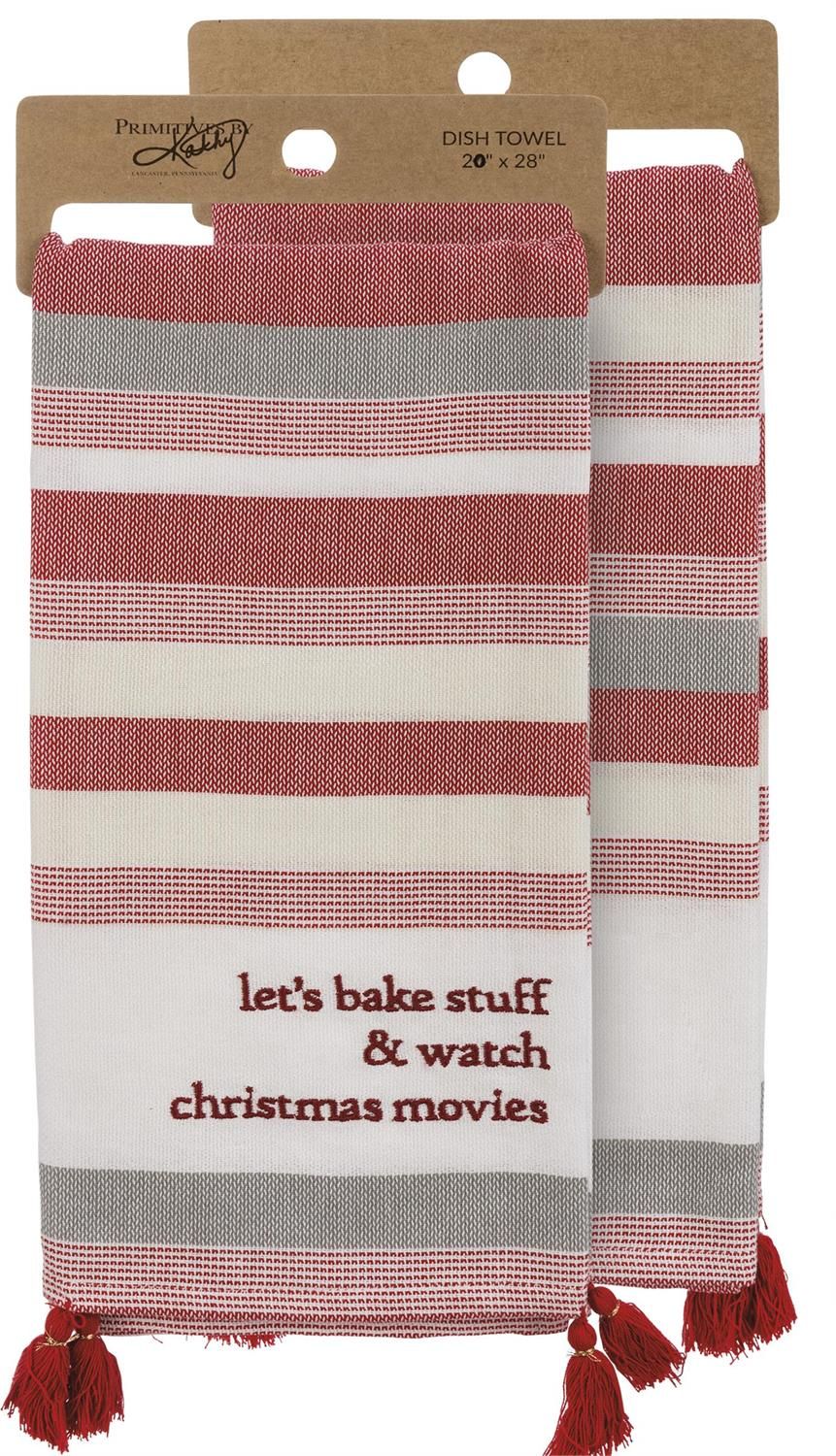 Let's Bake Stuff Kitchen Towel