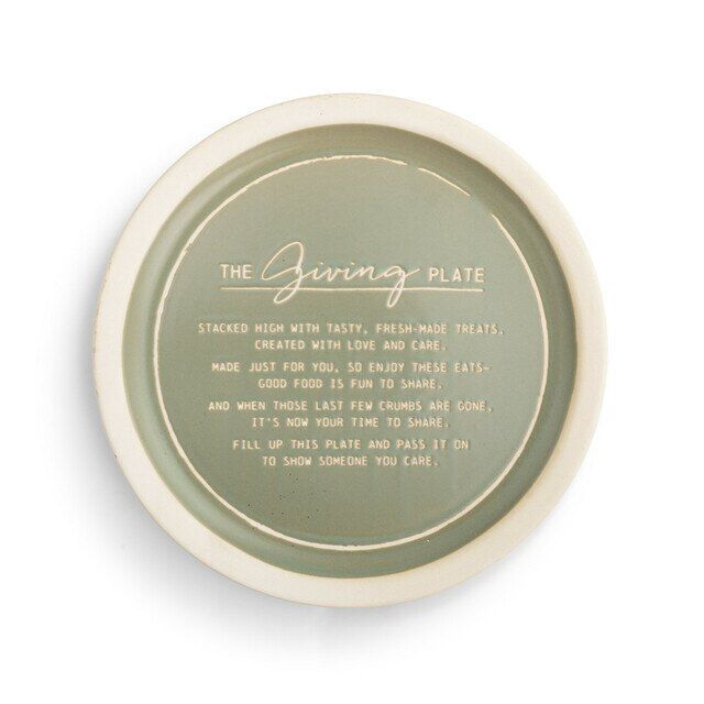 Love &amp; Share Giving Plate