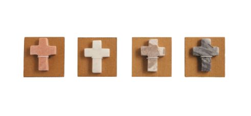 Marble Pocket Crosses