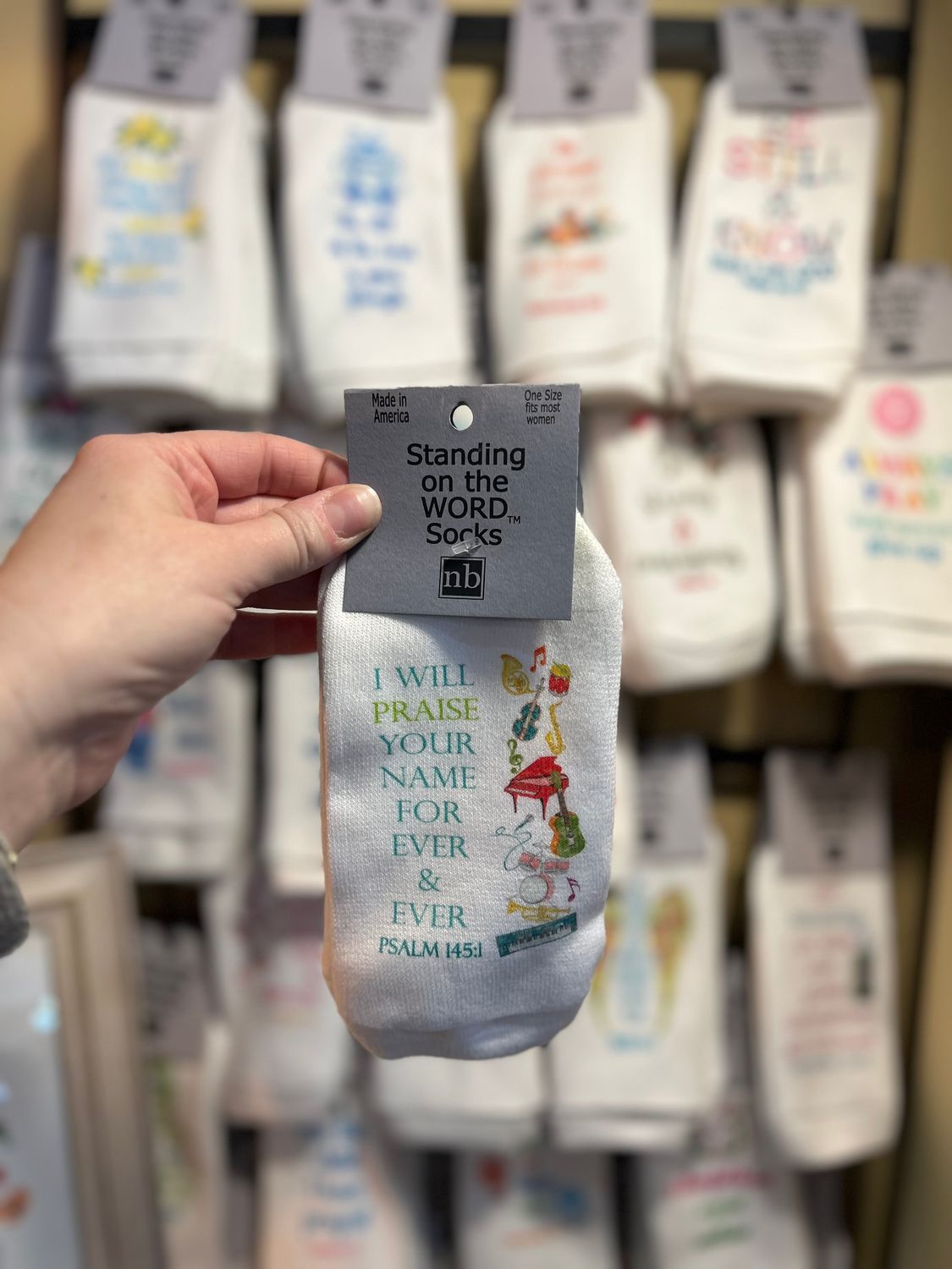 I will praise your name for ever &amp; ever-Sock