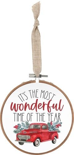 It's The Most Wonderful Time of the Year Ornament