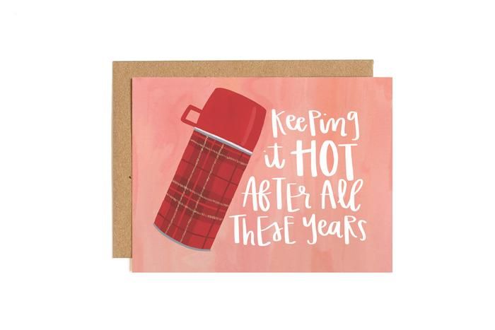 Keeping It Hot After All These Years- Greeting Card