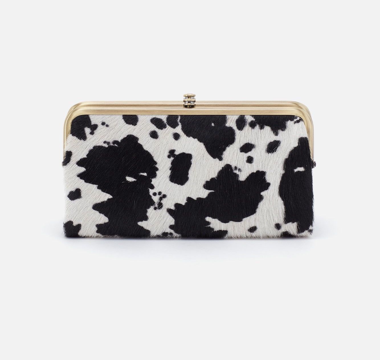 Lauren Clutch in Black and White