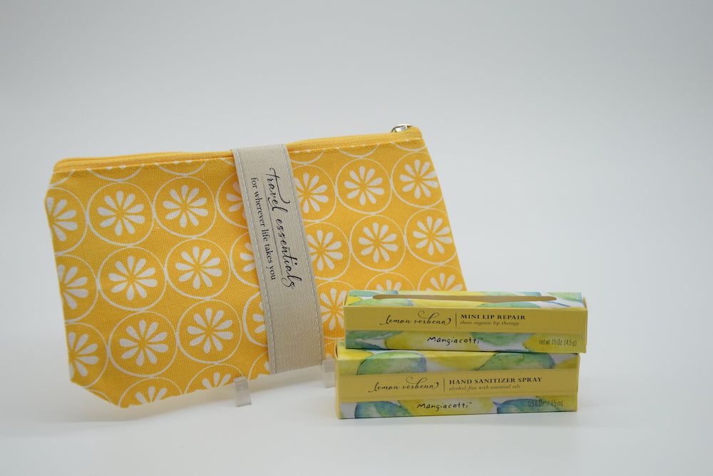 Lemon Verbena Travel Essentials Gift Set